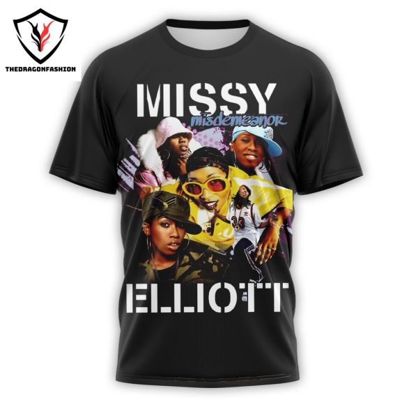 Missy Misdemeanor Elliott – Is It Worth It Let Me Work It Desisgn 3D T-Shirt