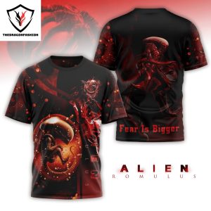 Alien Romulus Fear Is Bigger 3D T-Shirt