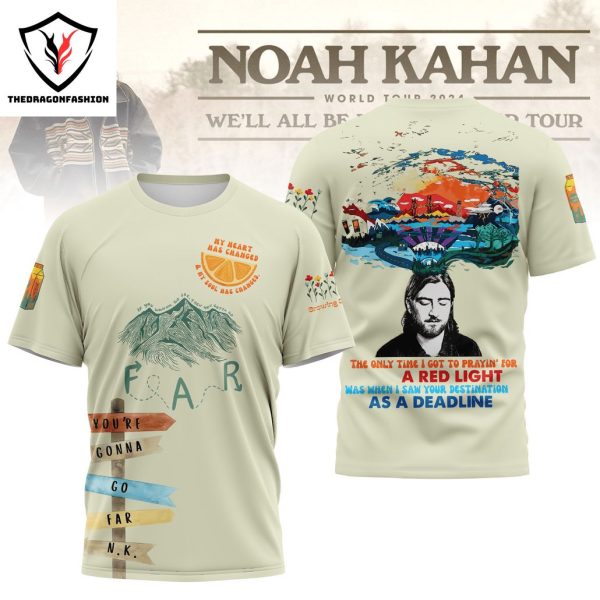 Noah Kahan Youre Gonna Go Far 3D T-Shirt