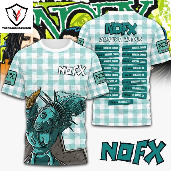 NOFX 2024 US Final Tour 3D T-Shirt