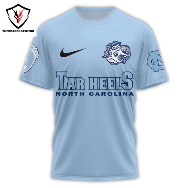 North Carolina Tar Heels Est 1789 Design 3D T-Shirt