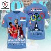 Novak Djokovic Gold 2008-2012-2020-2024 Signature 3D T-Shirt