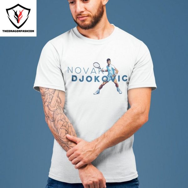 Novak Djokovic Tennis Shirt – Tennis T-shirt, Sports Shirt, Tennis Fan Gift, Tennis Player Shirt