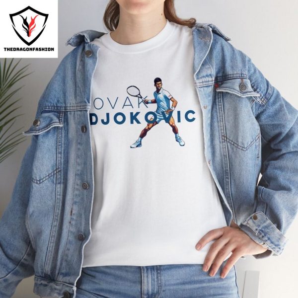 Novak Djokovic Tennis Shirt – Tennis T-shirt, Sports Shirt, Tennis Fan Gift, Tennis Player Shirt