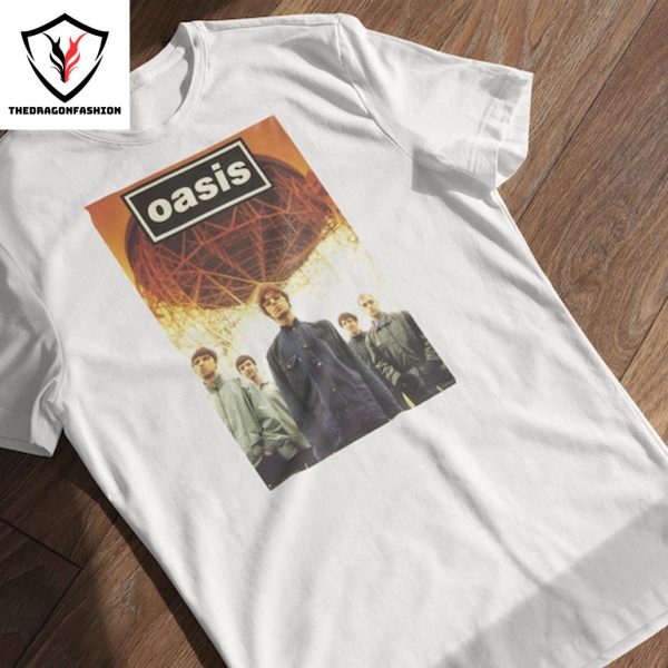 Oasis Shirt – Oasis Retro T Shirt – Unisex Oasis Gift – Oasis Logo T Shirt – Noel Liam Gallagher Shirt – Cool Rock T-Shirt