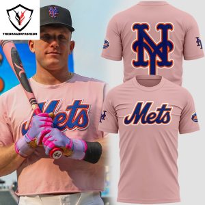 2024 New York Mets Logo 3D T-Shirt