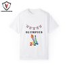 Olympic Enthusiasm Single Jersey T-shirt, Paris 2024, IMPRESSION D’ART , French Design, jeux olympiques de paris, Jeux d’?t? 2024, olympique