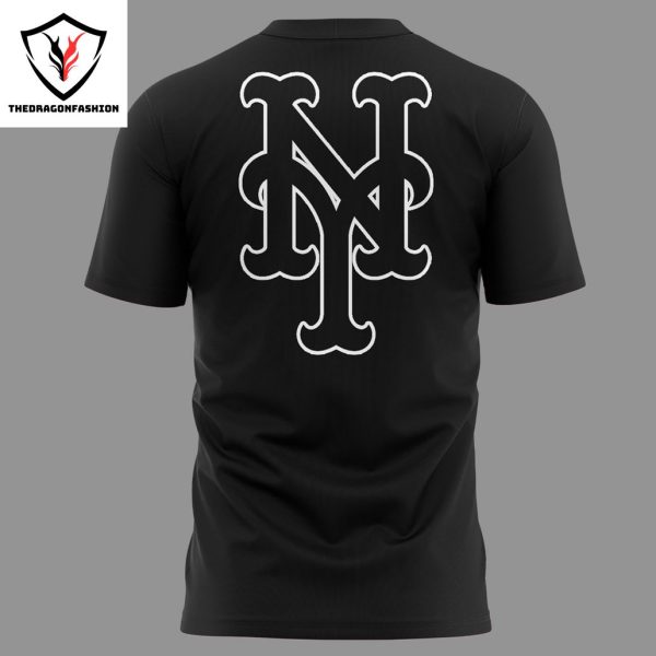 OMG New York Mets Design 3D T-Shirt – Black