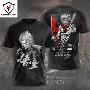 Black Myth Wukong 2024 3D T-Shirt