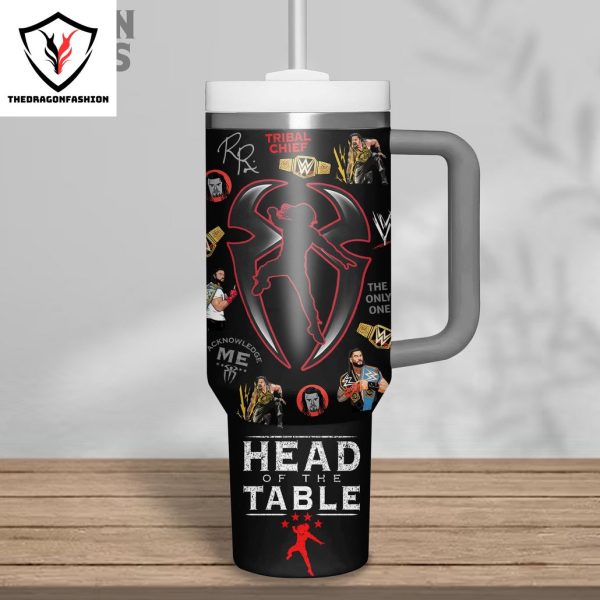 OTC Roman Reigns – Head Of The Table Tumbler With Handle And Straw