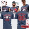 Personalized USA Men Basketball 2024 Olympic Champions Design 3D T-Shirt