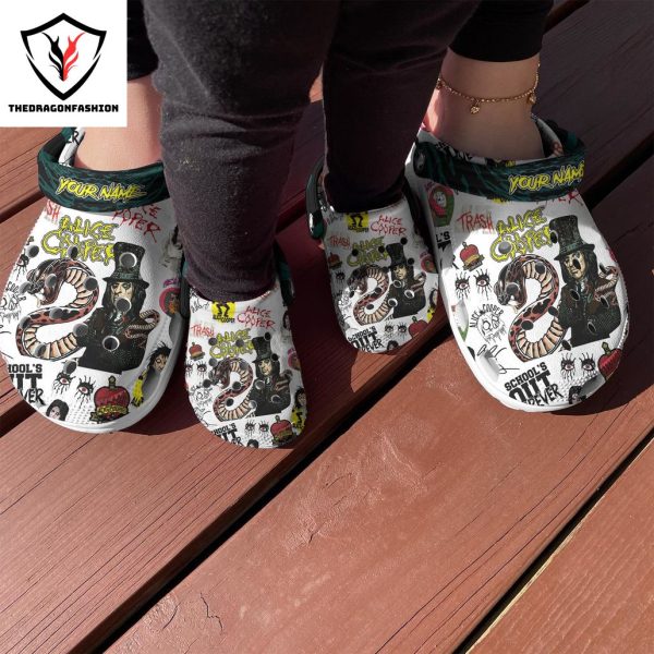 Personalized Alice Cooper Schools Out Crocs Shoes