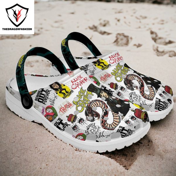 Personalized Alice Cooper Schools Out Crocs Shoes