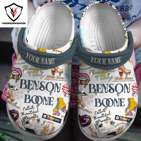 Personalized Benson Boone Beautiful Things Crocs