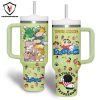 Personalized Kung Fu Panda 4 Design Tumbler With Handle And Straw