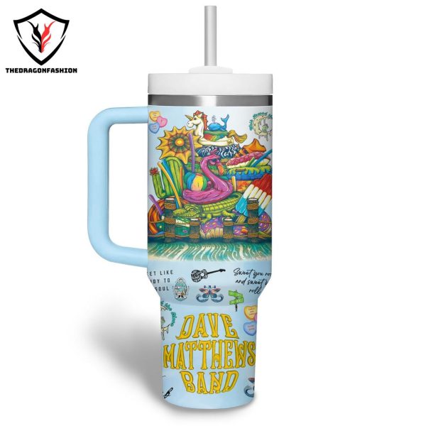 Personalized Dave Matthews Band Sweet Tumbler With Handle And Straw