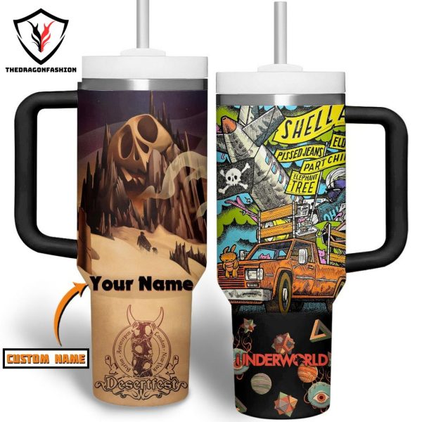 Personalized DESERTFEST 2024 – The Underworld Camden Tumbler With Handle And Straw