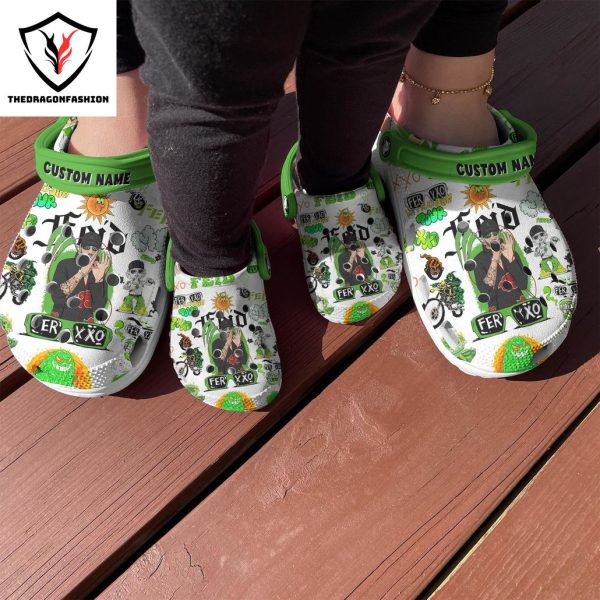 Personalized Ferxxo Feid Crocs Shoes