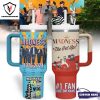 Personalized Elvis Presley Cant Help Falling In Love Tumbler With Handle And Straw