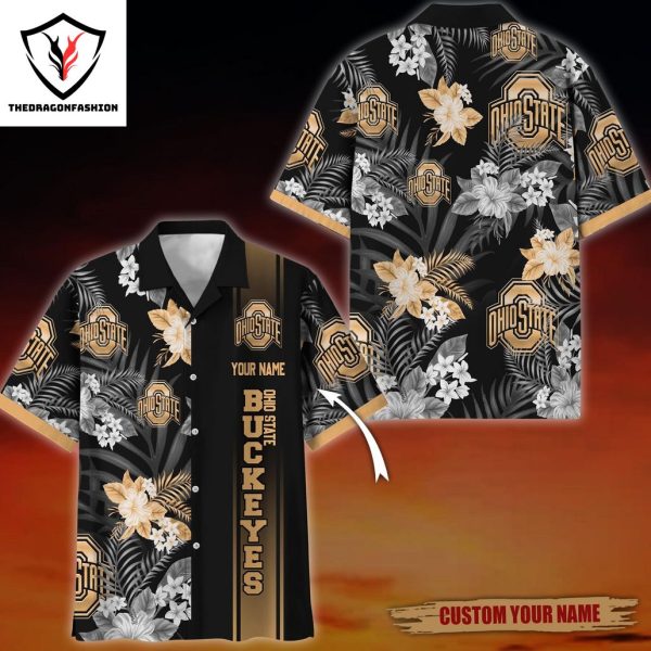 Personalized Ohio State Buckeyes Hawaiian Shirt