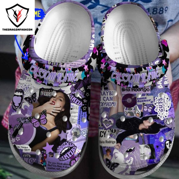 Personalized Olivia Rodrigo Guts World Tour Crocs