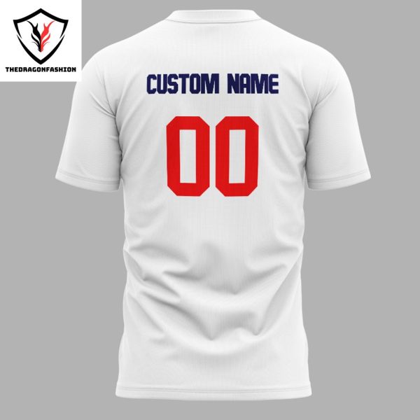 Personalized USA Basketball Design 3D T-Shirt