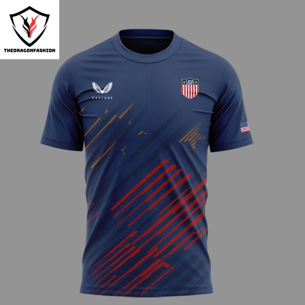 Personalized USA Rugby Paris Bronze Olympic 2024 3D T-Shirt