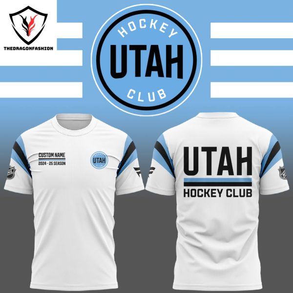 Personalized Utah Hockey Club 2024-25 Season Design 3D T-Shirt