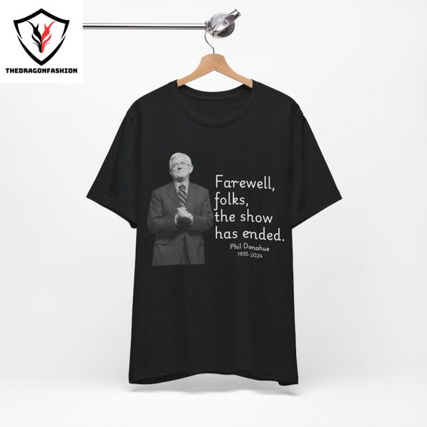 Phil Donahue Farewell Tribute T-Shirt