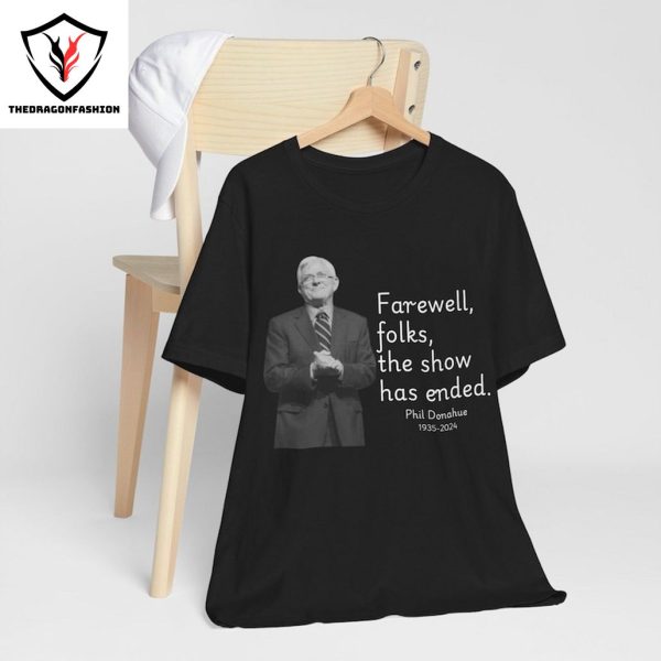 Phil Donahue Farewell Tribute T-Shirt