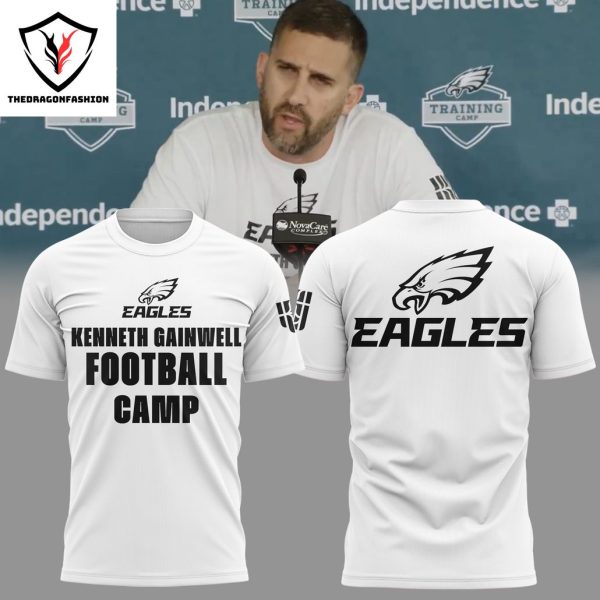 Philadelphia Eagles Kenneth Gainwell Football Camp 3D T-Shirt