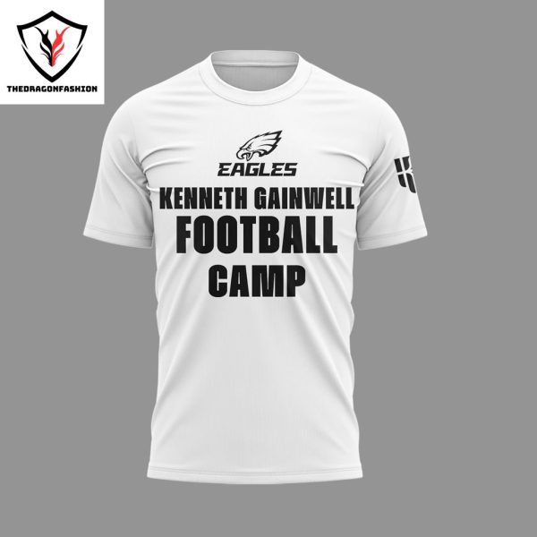 Philadelphia Eagles Kenneth Gainwell Football Camp 3D T-Shirt