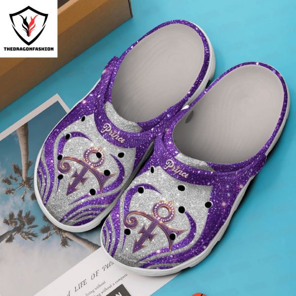 Prince Purple Crocs Shoes