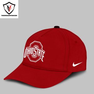 Jesus Won Black Ohio State Cap – Red