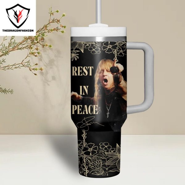 Reamembering Jack Russell 1960-2024 Rest In Peace Signature Tumbler With Handle And Straw