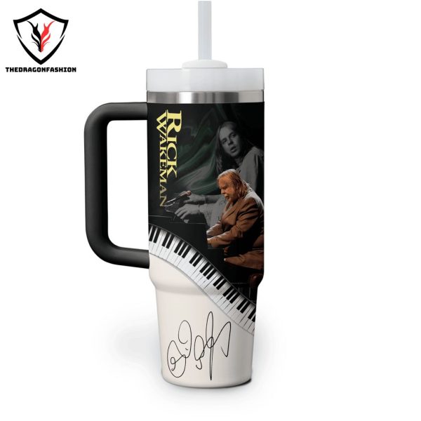 Rick Wakeman – Success Is Buried In The Garden Of Failure Tumbler With Handle And Straw