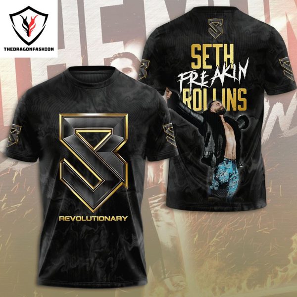 Seth Freakin Rollins – Revolutionary Design 3D T-Shirt