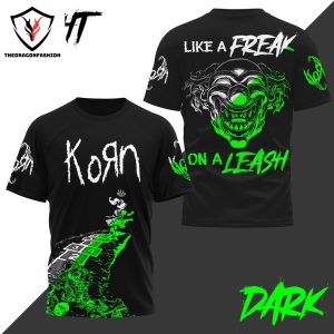 Korn – Like A Freak On A Leash Design 3D T-Shirt