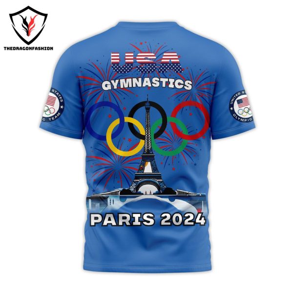 Simone Biles 2024 Olympic The Goat Paris 3D T-Shirt