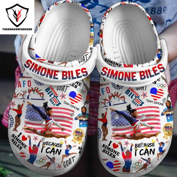 Simone Biles – Because I Can Olympic 2024 Crocs Shoes