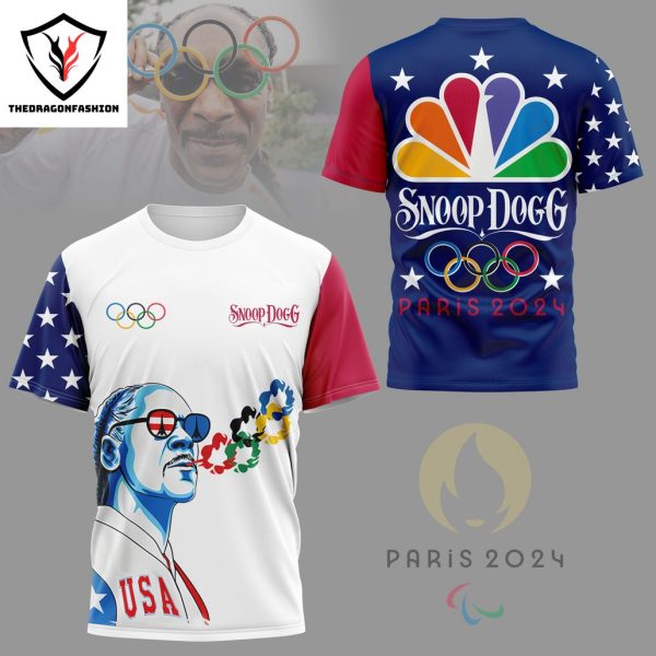 Snoop Dogg Olympic Paris 2024 3D T-Shirt