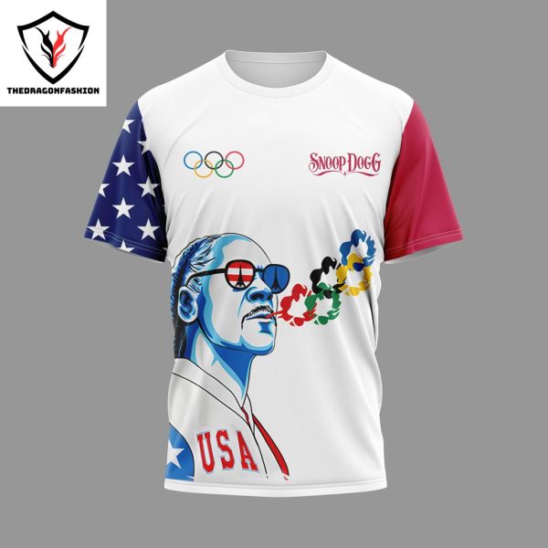 Snoop Dogg Olympic Paris 2024 3D T-Shirt