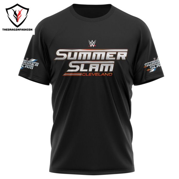 Summer Slam Cleveland 2024 WWE Design 3D T-Shirt