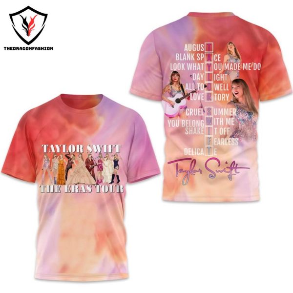 Taylor Swift The Eras Tour 3D T-Shirt