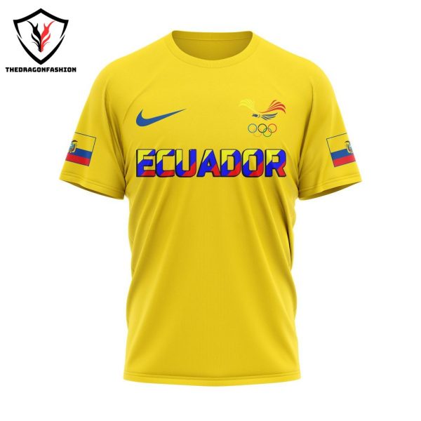 Team Ecuador Olympic Paris 2024 3D T-Shirt