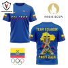 Team Ecuador Olympic Paris 2024 3D T-Shirt