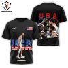 Team USA Women Pole Vaul Katie Moon Olympic 2024 Design 3D T-Shirt