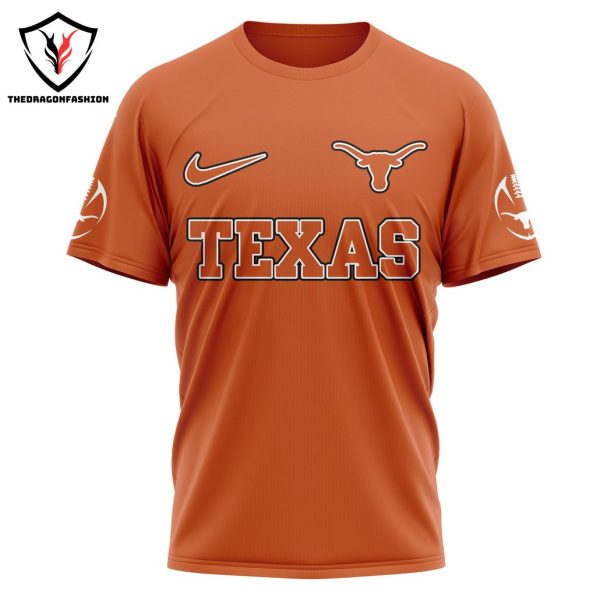 Texas Longhorns Embrace The Hate Hook Em Horns 3D T-Shirt