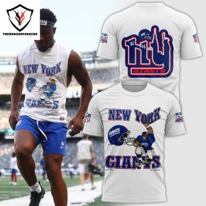 New York Giants D.A.W.G 3D T-Shirt