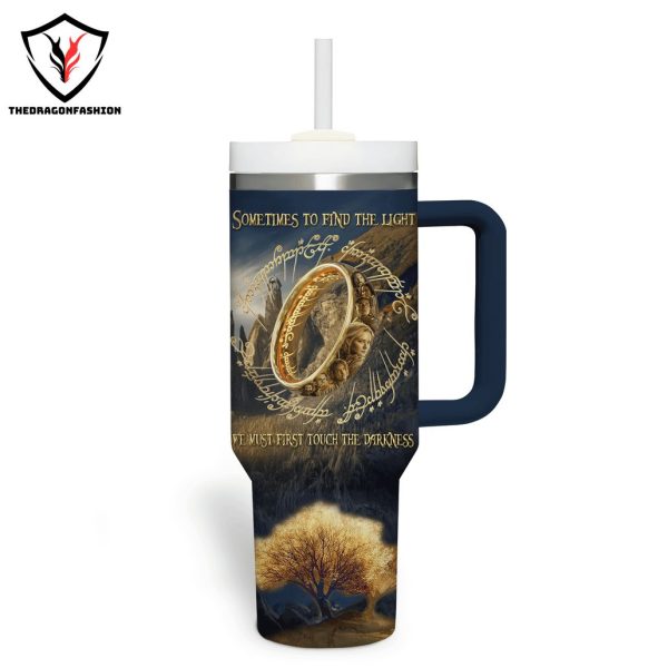 The Lord Of The Rings The Rings Of Power Tumbler With Handle And Straw